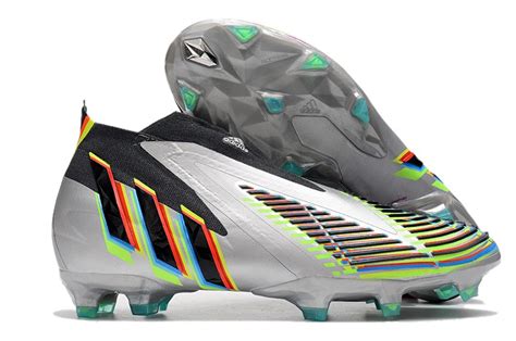 adidas Predator EDGE+ FG Beyond Fast Silber 